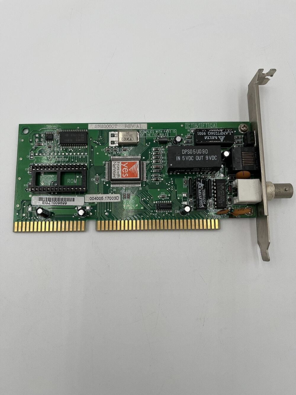 ETHERNET ADAPTER, SN2000CT, REV A1